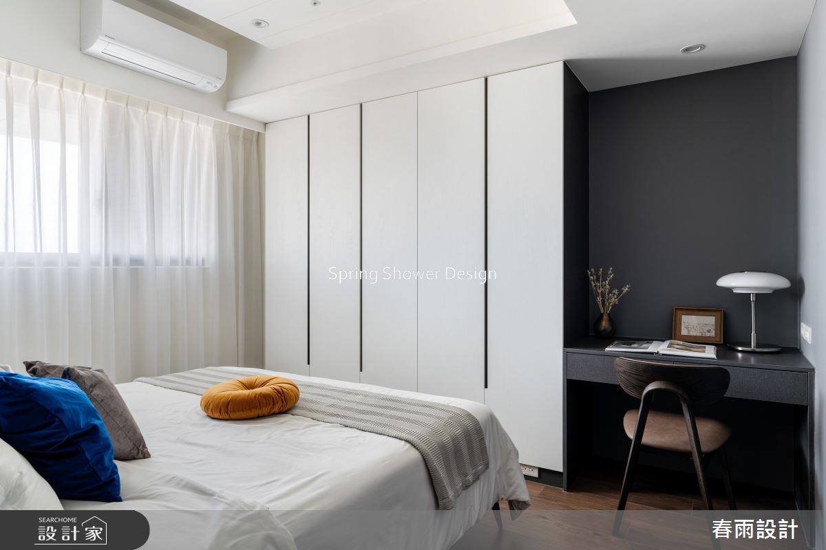 新成屋(5年以下)＿現代風臥室案例圖片＿春雨設計＿春雨_249 廣宇萬和之22