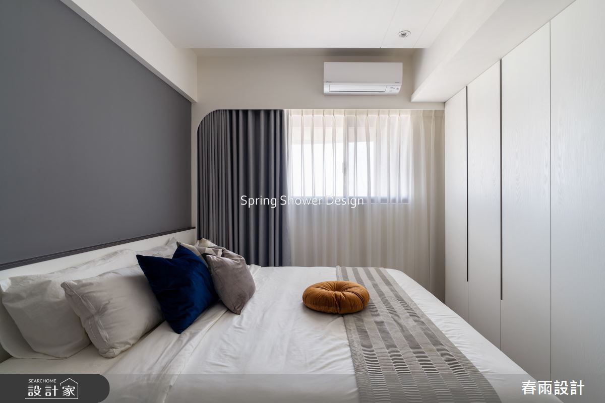 新成屋(5年以下)＿現代風臥室案例圖片＿春雨設計＿春雨_249 廣宇萬和之23