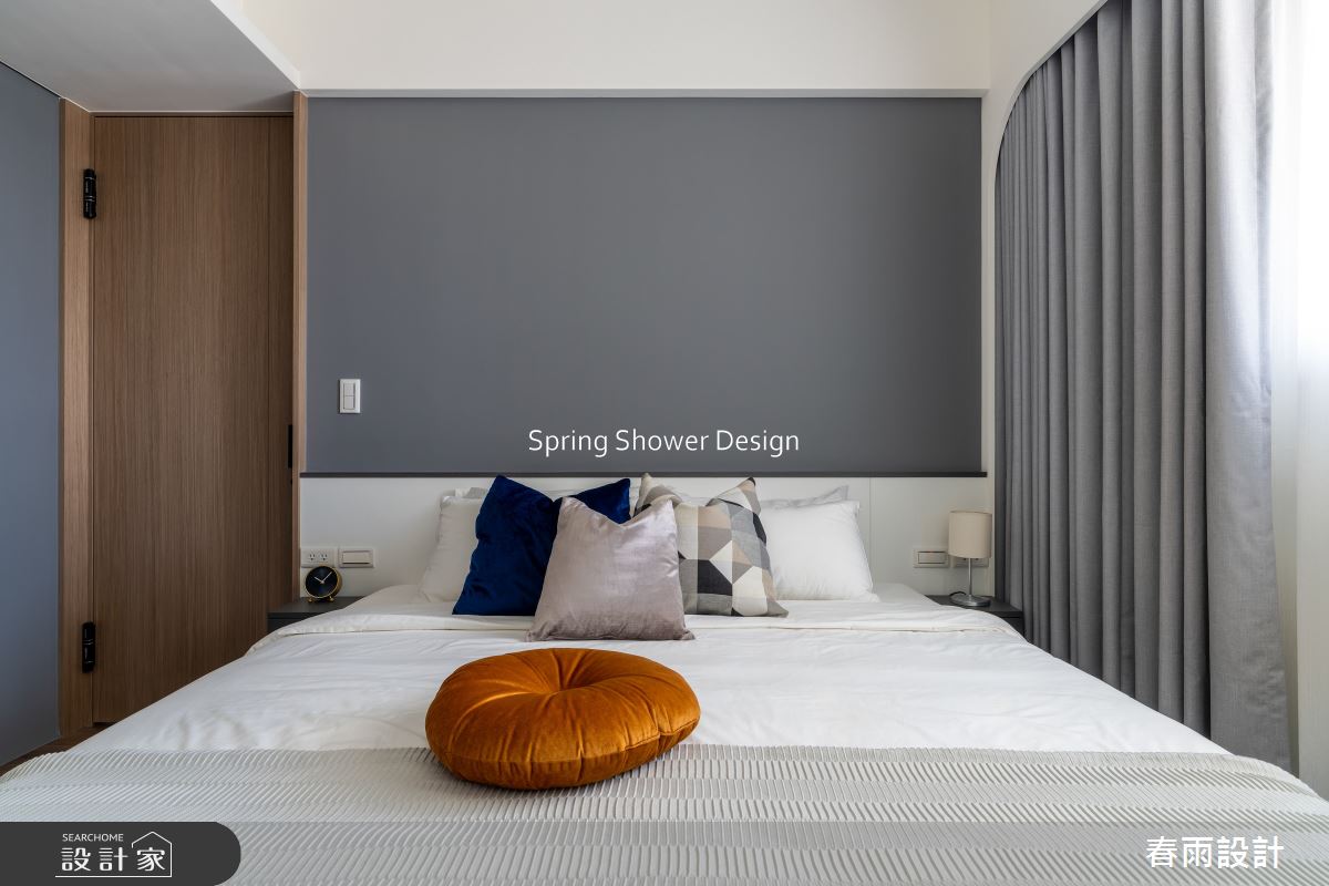 新成屋(5年以下)＿現代風臥室案例圖片＿春雨設計＿春雨_249 廣宇萬和之25