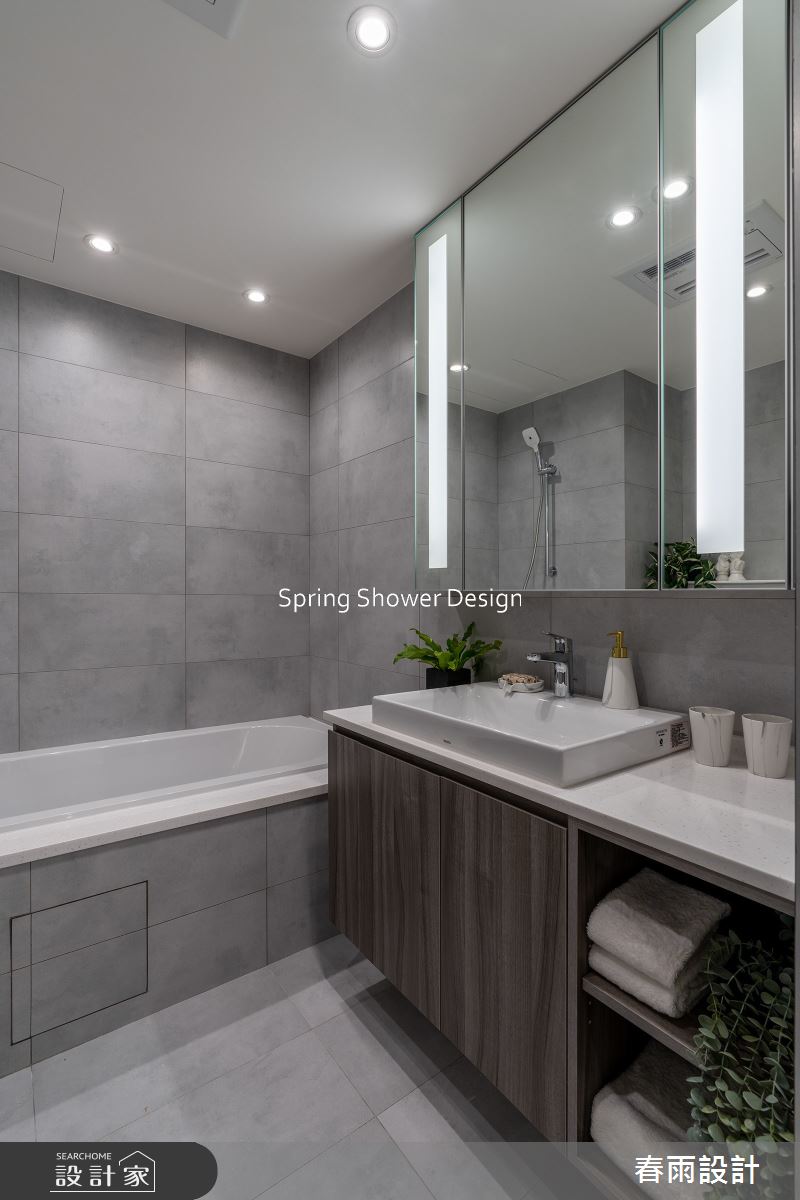 新成屋(5年以下)＿現代風浴室案例圖片＿春雨設計＿春雨_249 廣宇萬和之29