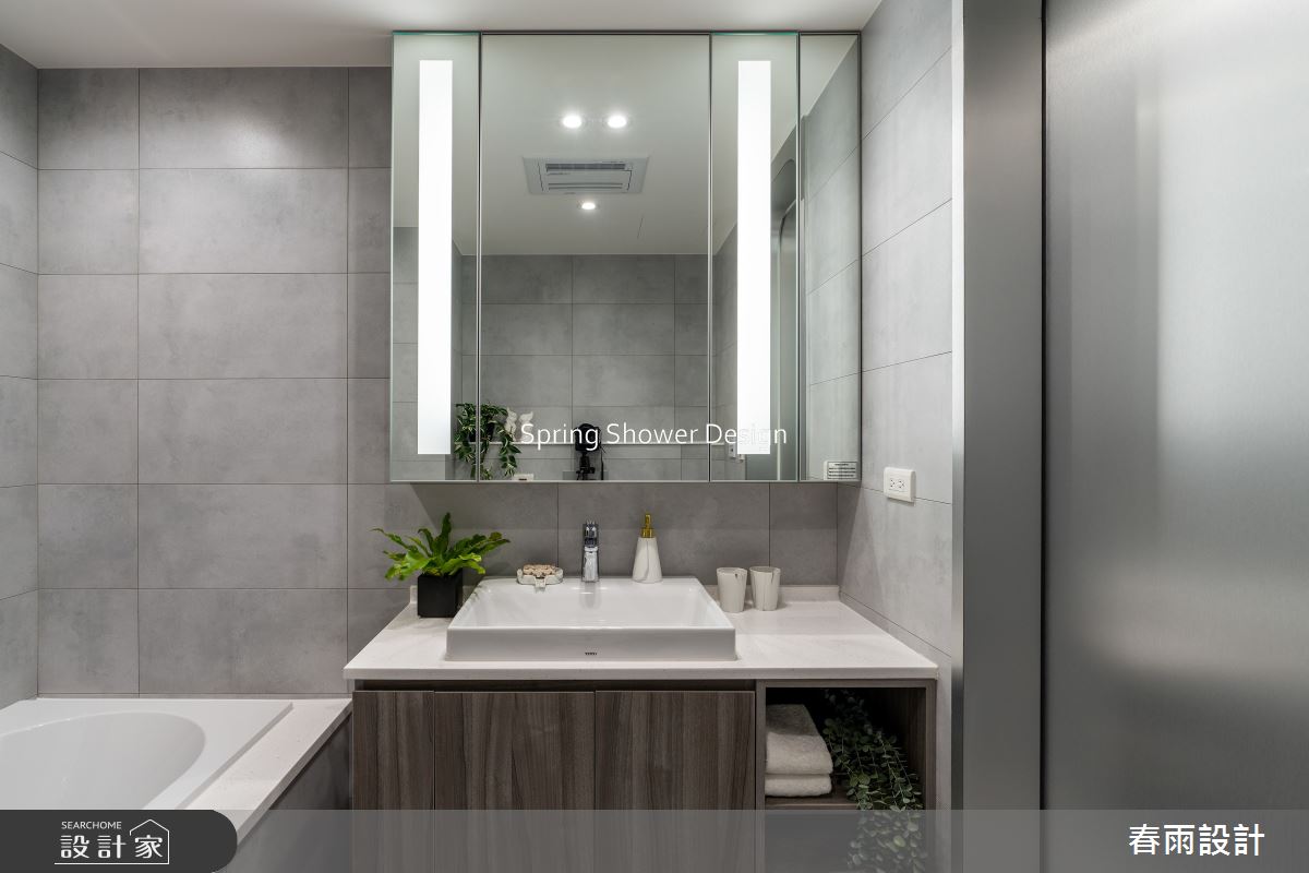 新成屋(5年以下)＿現代風浴室案例圖片＿春雨設計＿春雨_249 廣宇萬和之30