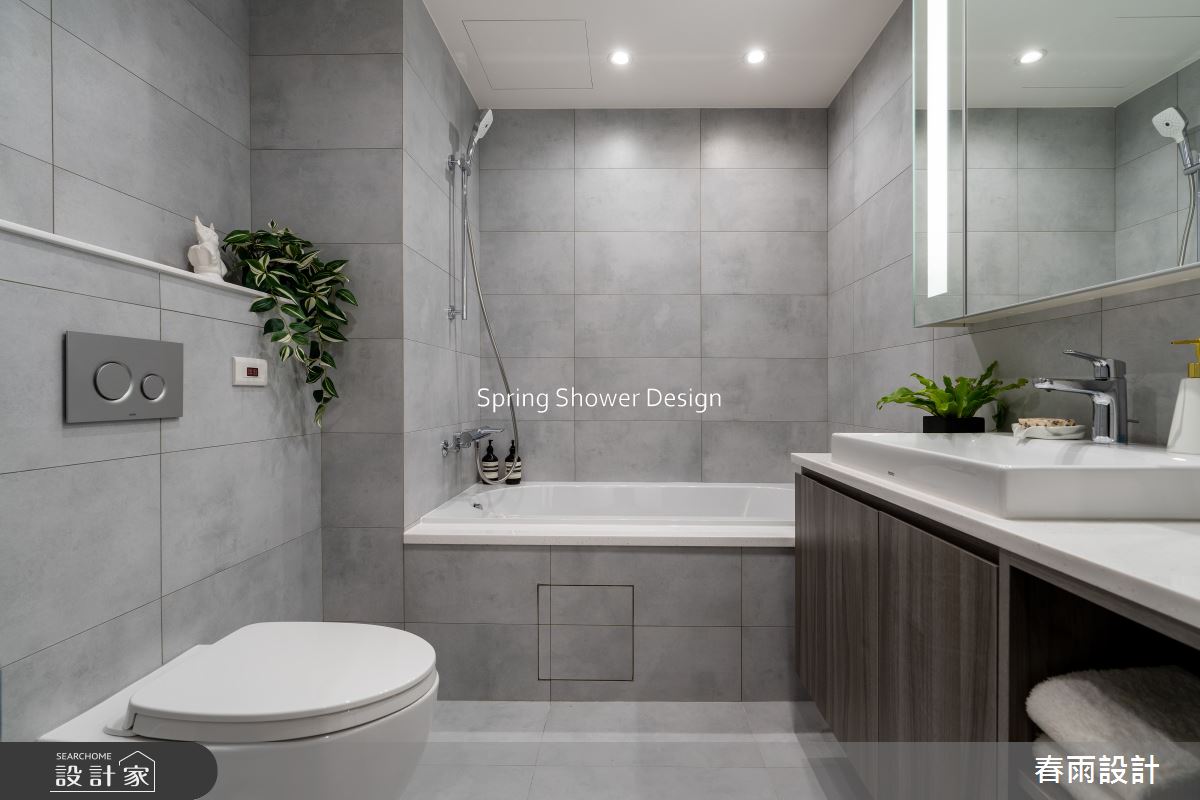 新成屋(5年以下)＿現代風浴室案例圖片＿春雨設計＿春雨_249 廣宇萬和之32