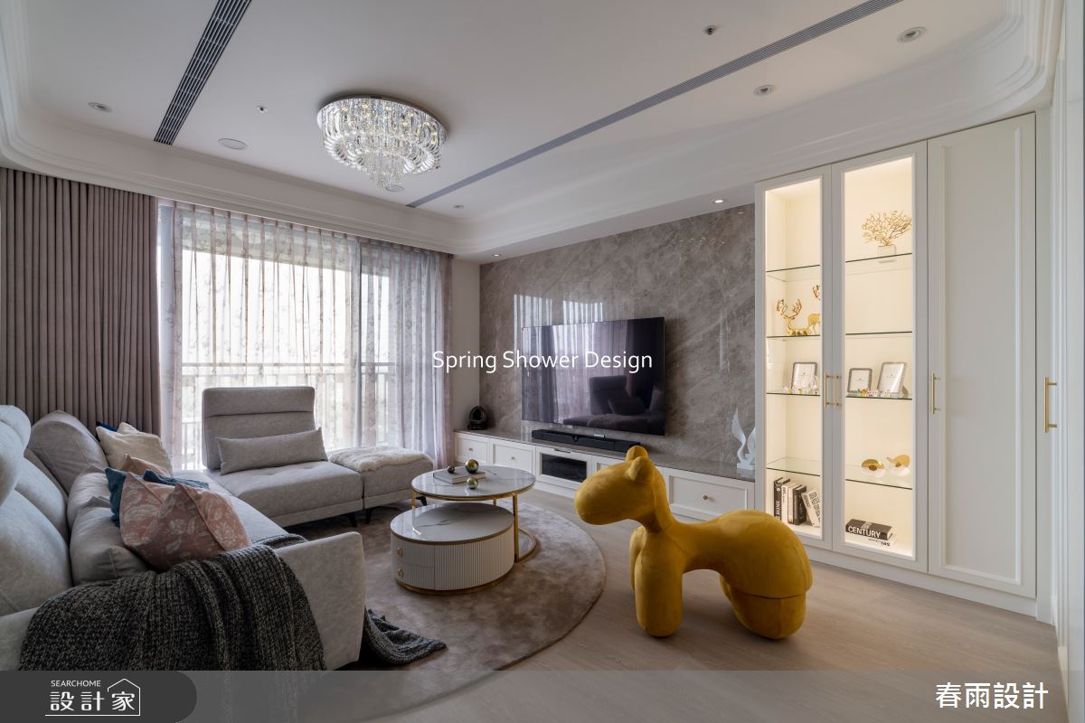 新成屋(5年以下)＿美式風客廳案例圖片＿春雨設計＿春雨_250 天濶之6