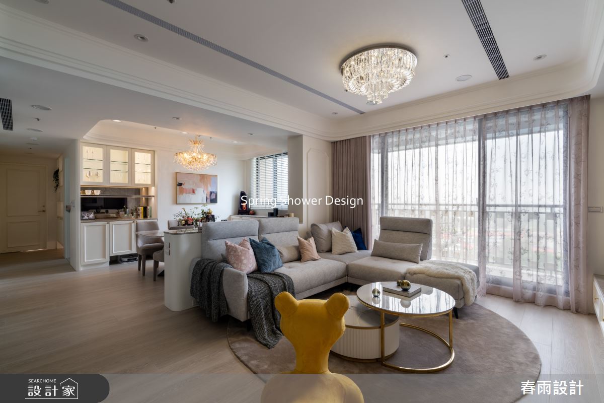 新成屋(5年以下)＿美式風客廳餐廳案例圖片＿春雨設計＿春雨_250 天濶之8