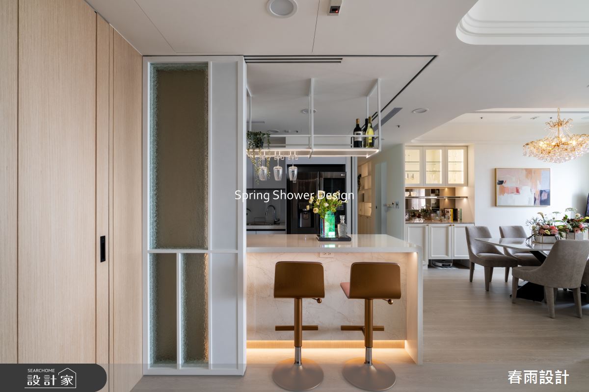 新成屋(5年以下)＿美式風餐廳吧檯中島案例圖片＿春雨設計＿春雨_250 天濶之18