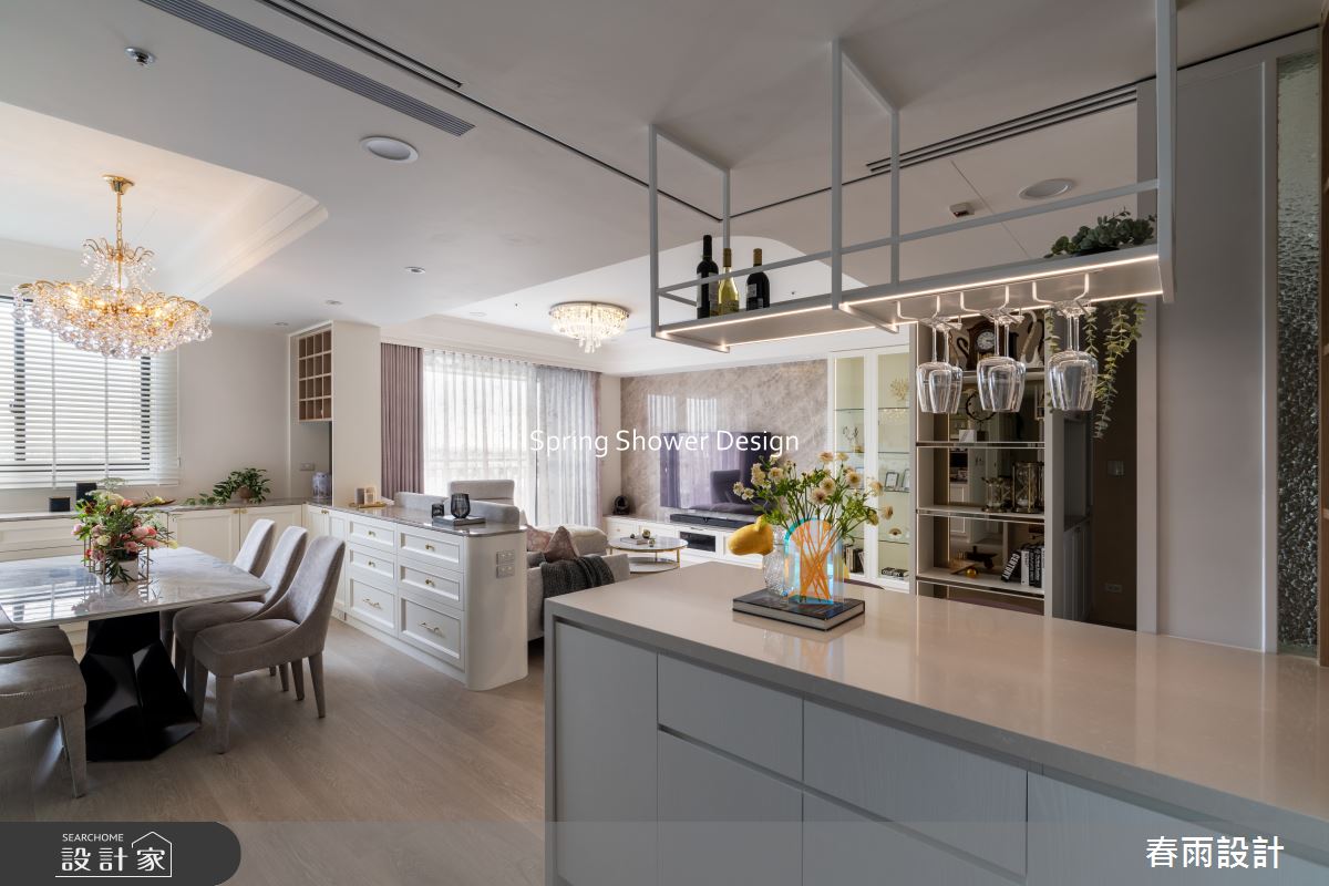 新成屋(5年以下)＿美式風客廳餐廳吧檯案例圖片＿春雨設計＿春雨_250 天濶之19