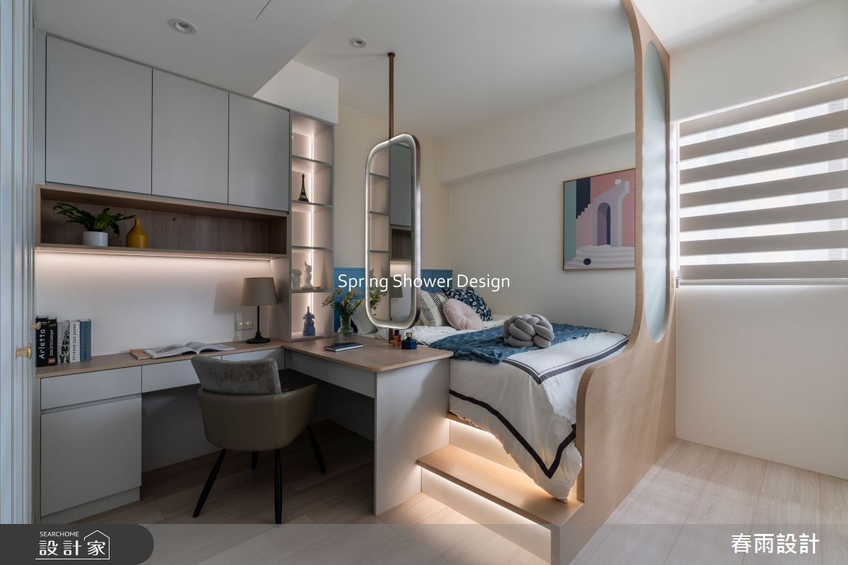 新成屋(5年以下)＿美式風臥室案例圖片＿春雨設計＿春雨_250 天濶之41