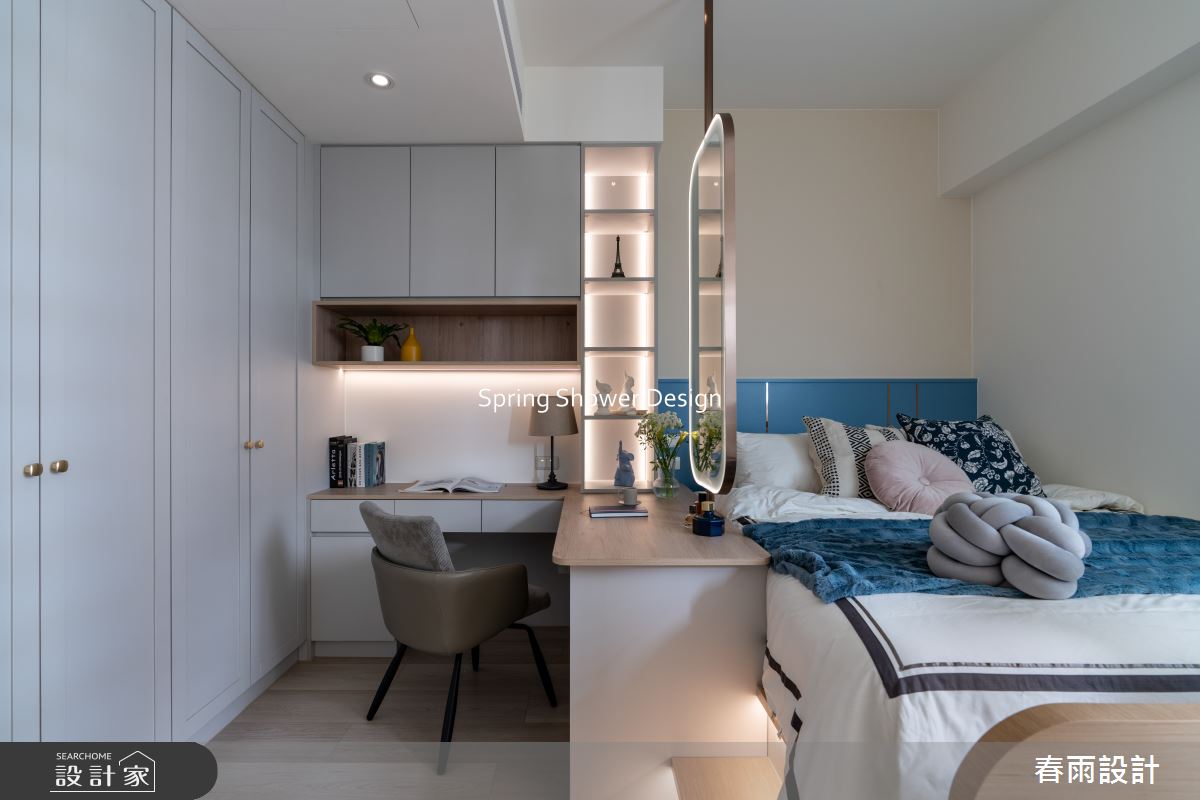 新成屋(5年以下)＿美式風臥室案例圖片＿春雨設計＿春雨_250 天濶之43