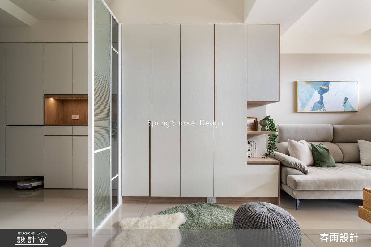 新成屋(5年以下)＿北歐風玄關客廳案例圖片＿春雨設計＿春雨_251 自由扉扉之3