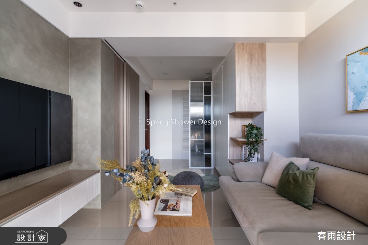 新成屋(5年以下)＿北歐風客廳案例圖片＿春雨設計＿春雨_251 自由扉扉之9