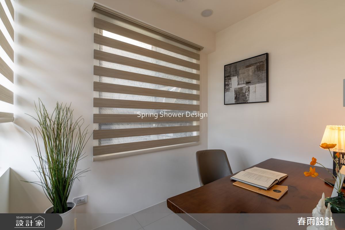 新成屋(5年以下)＿北歐風書房工作區案例圖片＿春雨設計＿春雨_251 自由扉扉之15