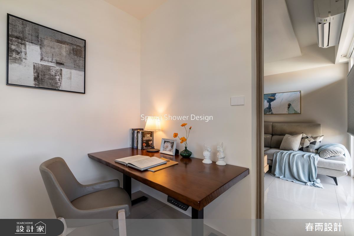 新成屋(5年以下)＿北歐風客廳書房工作區案例圖片＿春雨設計＿春雨_251 自由扉扉之16