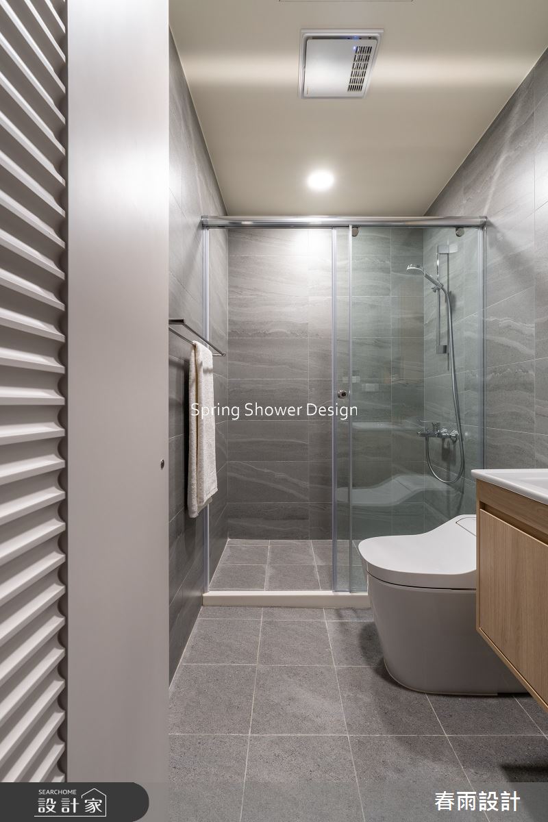 新成屋(5年以下)＿北歐風浴室案例圖片＿春雨設計＿春雨_251 自由扉扉之17