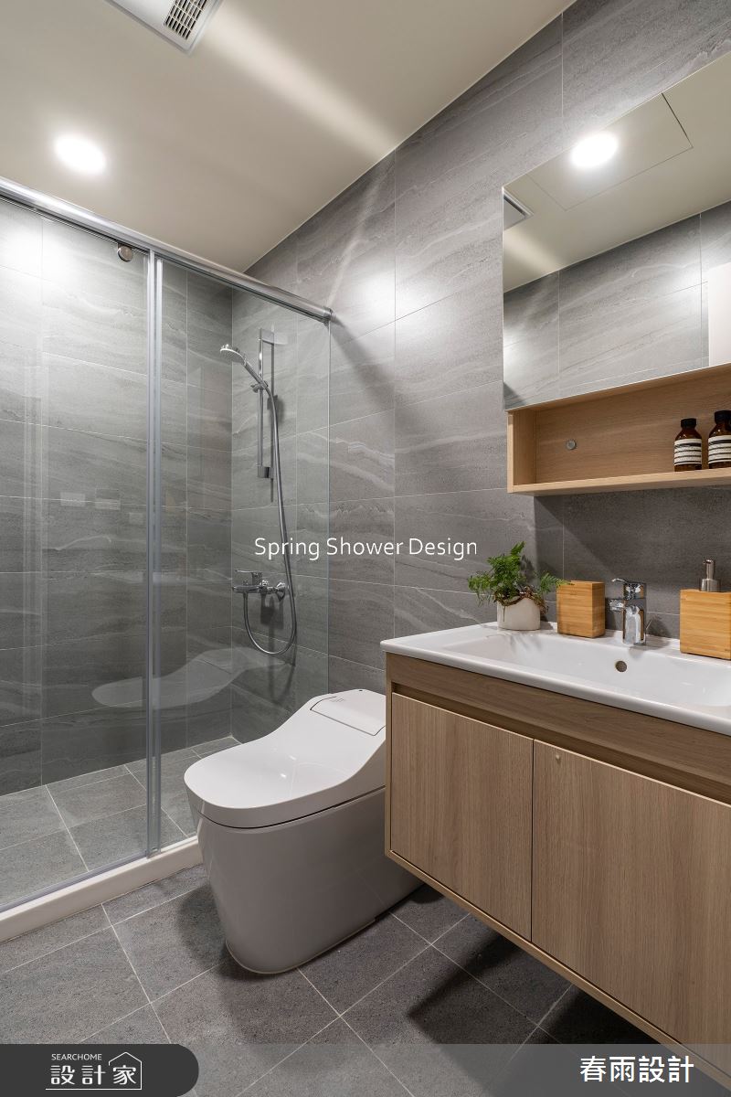 新成屋(5年以下)＿北歐風浴室案例圖片＿春雨設計＿春雨_251 自由扉扉之18