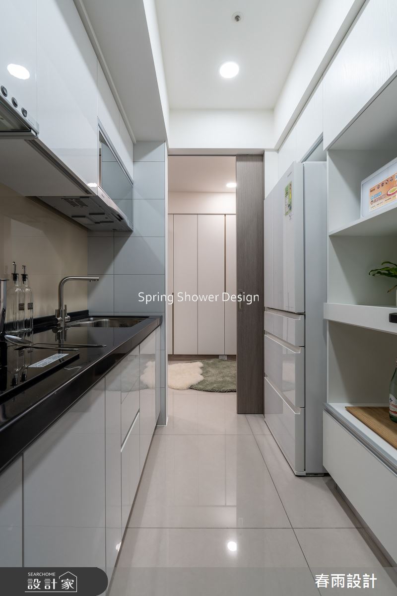 新成屋(5年以下)＿北歐風廚房案例圖片＿春雨設計＿春雨_251 自由扉扉之21