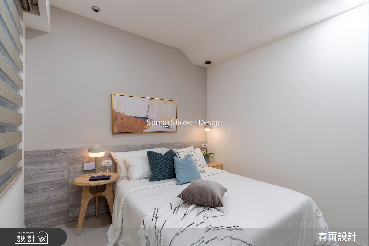 新成屋(5年以下)＿北歐風臥室案例圖片＿春雨設計＿春雨_251 自由扉扉之23