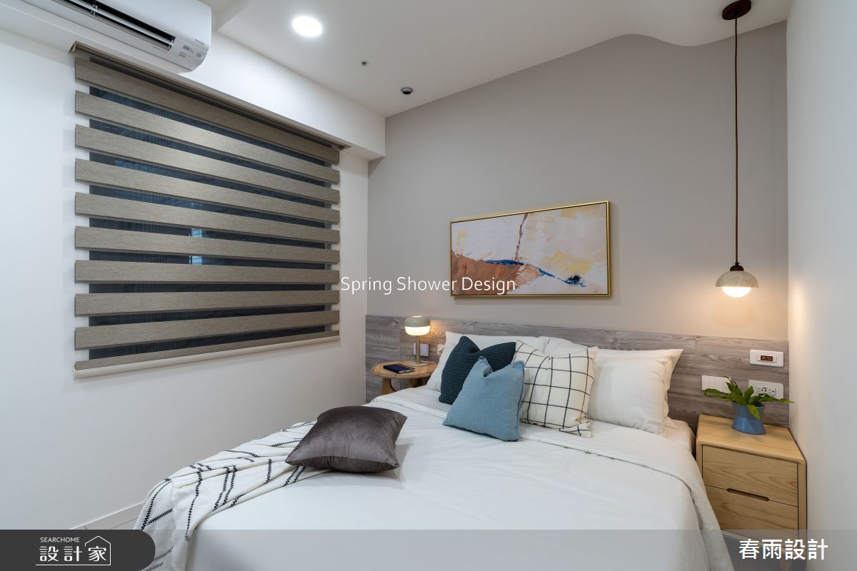 新成屋(5年以下)＿北歐風臥室案例圖片＿春雨設計＿春雨_251 自由扉扉之30