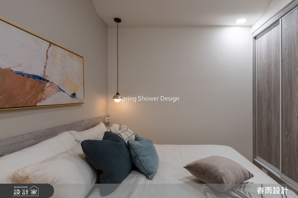 新成屋(5年以下)＿北歐風臥室案例圖片＿春雨設計＿春雨_251 自由扉扉之31