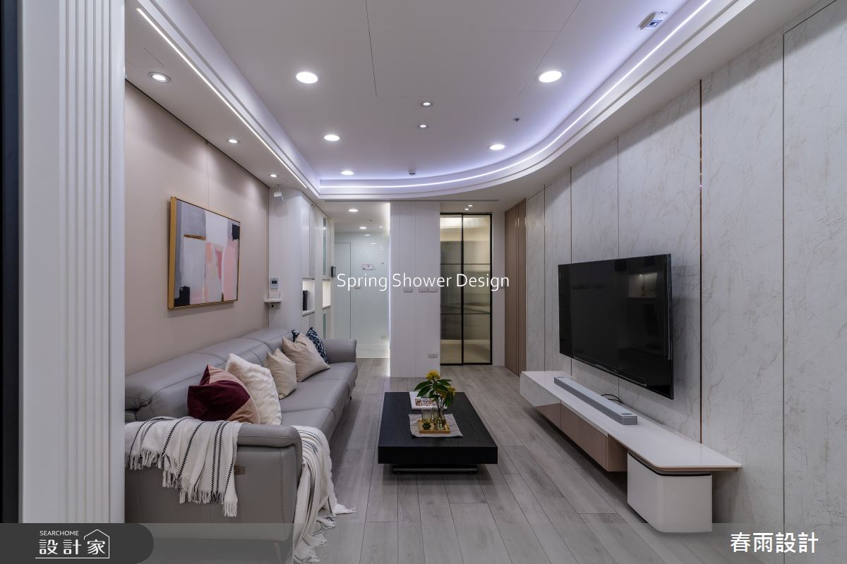 新成屋(5年以下)＿現代風客廳案例圖片＿春雨設計＿春雨_252 玖原君邸之13