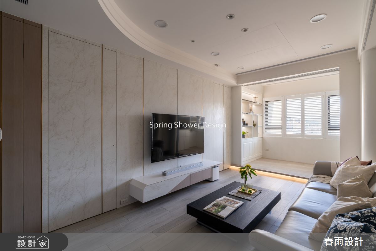新成屋(5年以下)＿現代風客廳書房案例圖片＿春雨設計＿春雨_252 玖原君邸之18