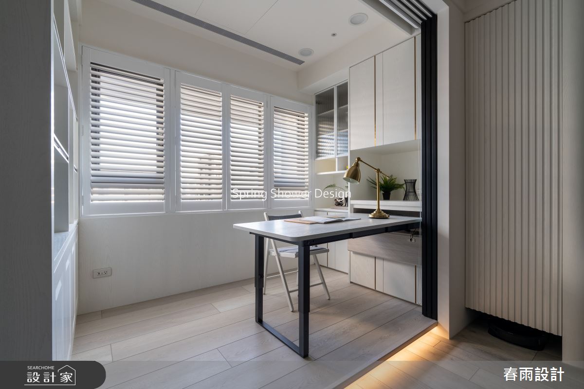 新成屋(5年以下)＿現代風書房工作區案例圖片＿春雨設計＿春雨_252 玖原君邸之25