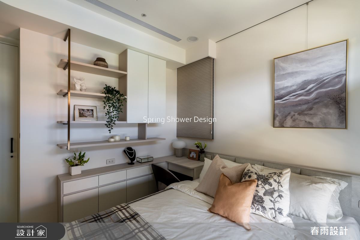 新成屋(5年以下)＿現代風臥室案例圖片＿春雨設計＿春雨_252 玖原君邸之39