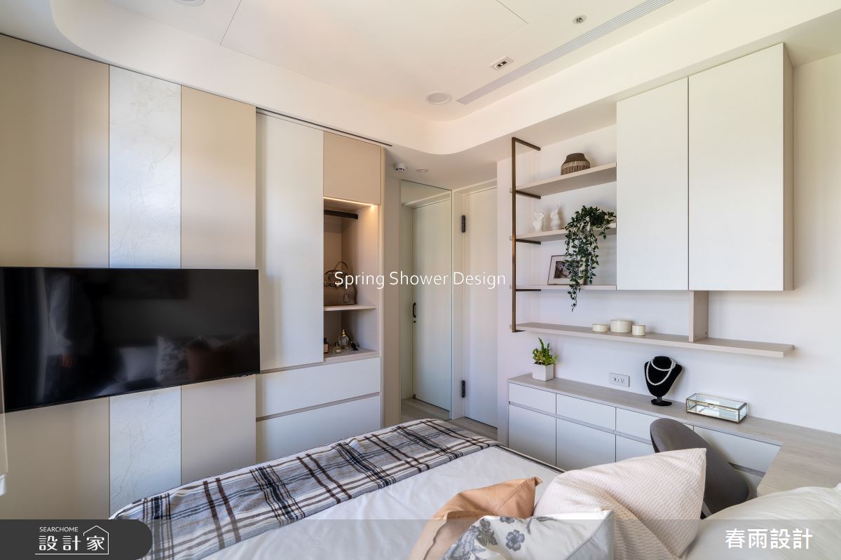 新成屋(5年以下)＿現代風臥室案例圖片＿春雨設計＿春雨_252 玖原君邸之41