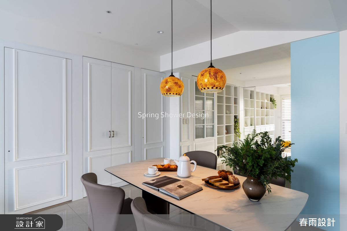 新成屋(5年以下)＿美式風餐廳案例圖片＿春雨設計＿春雨_253 九揚華典之12