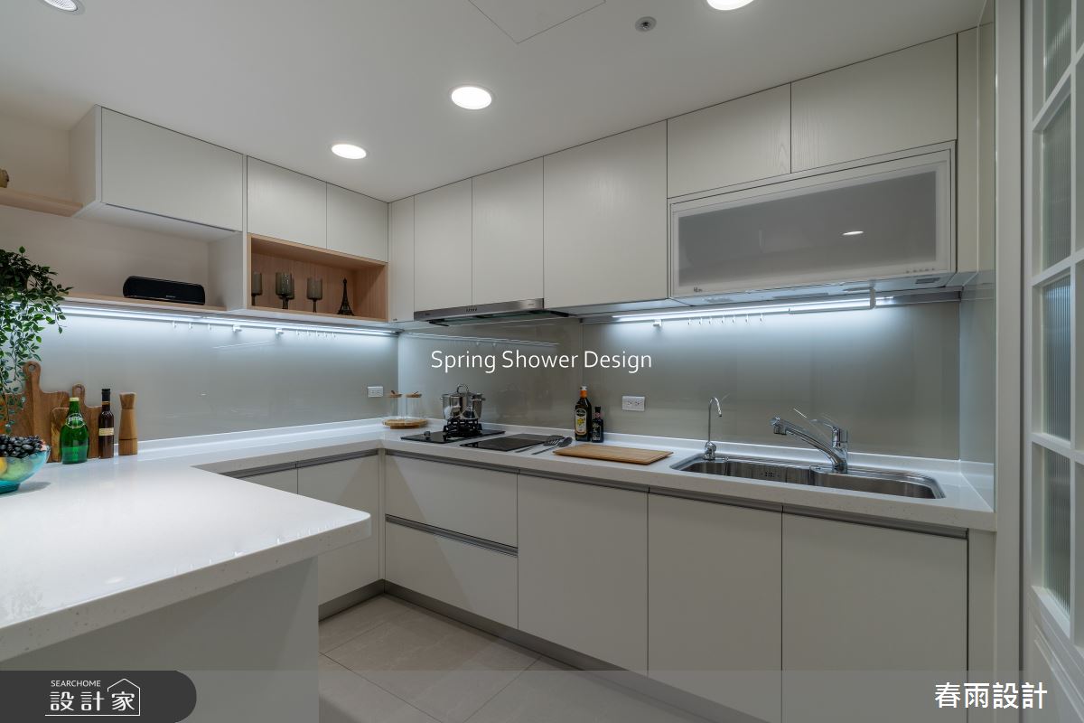 新成屋(5年以下)＿美式風廚房案例圖片＿春雨設計＿春雨_253 九揚華典之18
