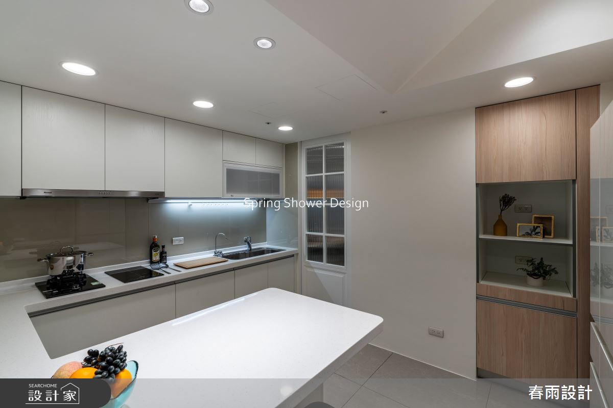 新成屋(5年以下)＿美式風廚房案例圖片＿春雨設計＿春雨_253 九揚華典之20