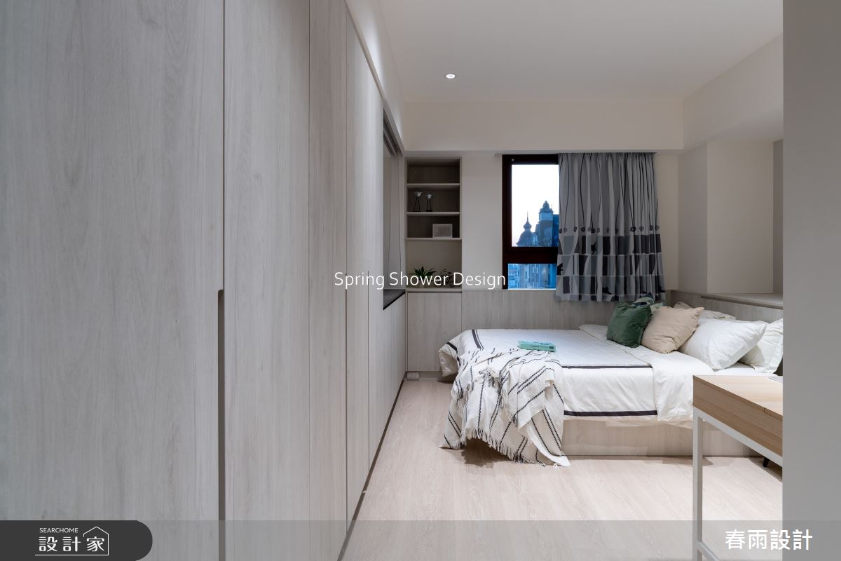 新成屋(5年以下)＿美式風臥室案例圖片＿春雨設計＿春雨_253 九揚華典之24