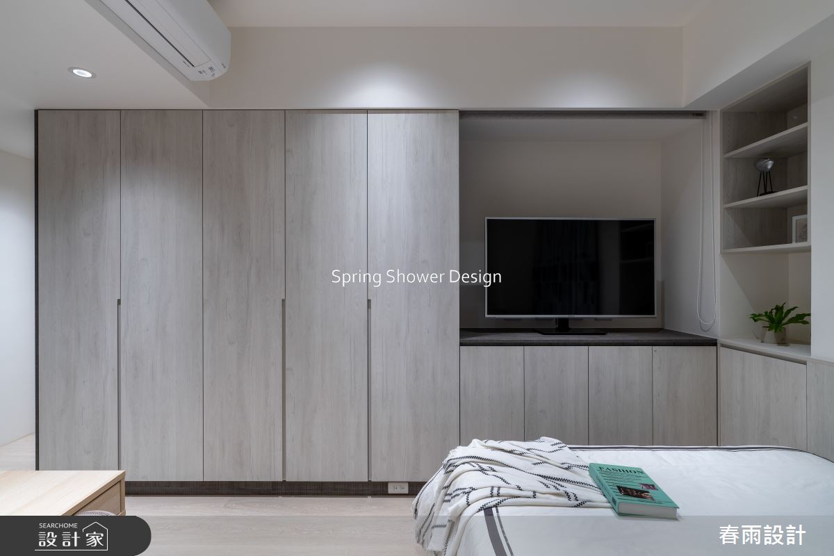 新成屋(5年以下)＿美式風臥室案例圖片＿春雨設計＿春雨_253 九揚華典之26