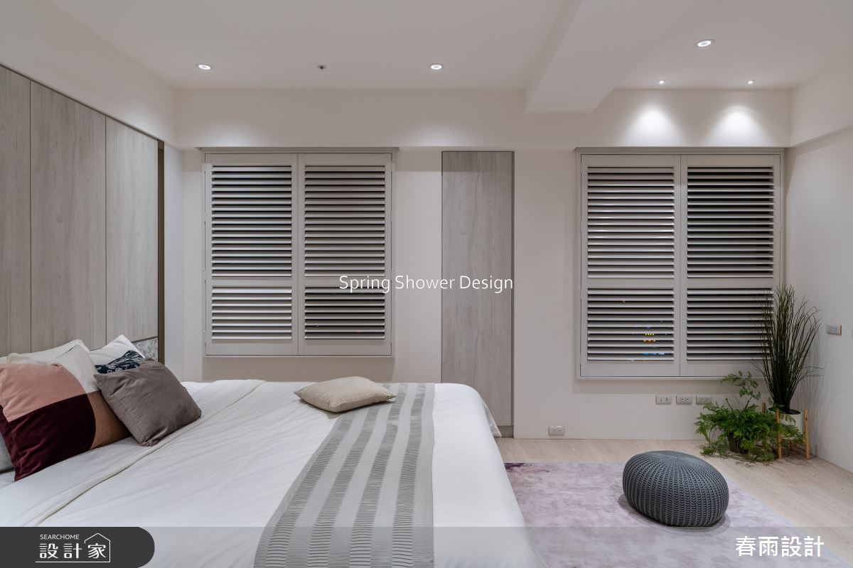 新成屋(5年以下)＿美式風臥室案例圖片＿春雨設計＿春雨_253 九揚華典之30