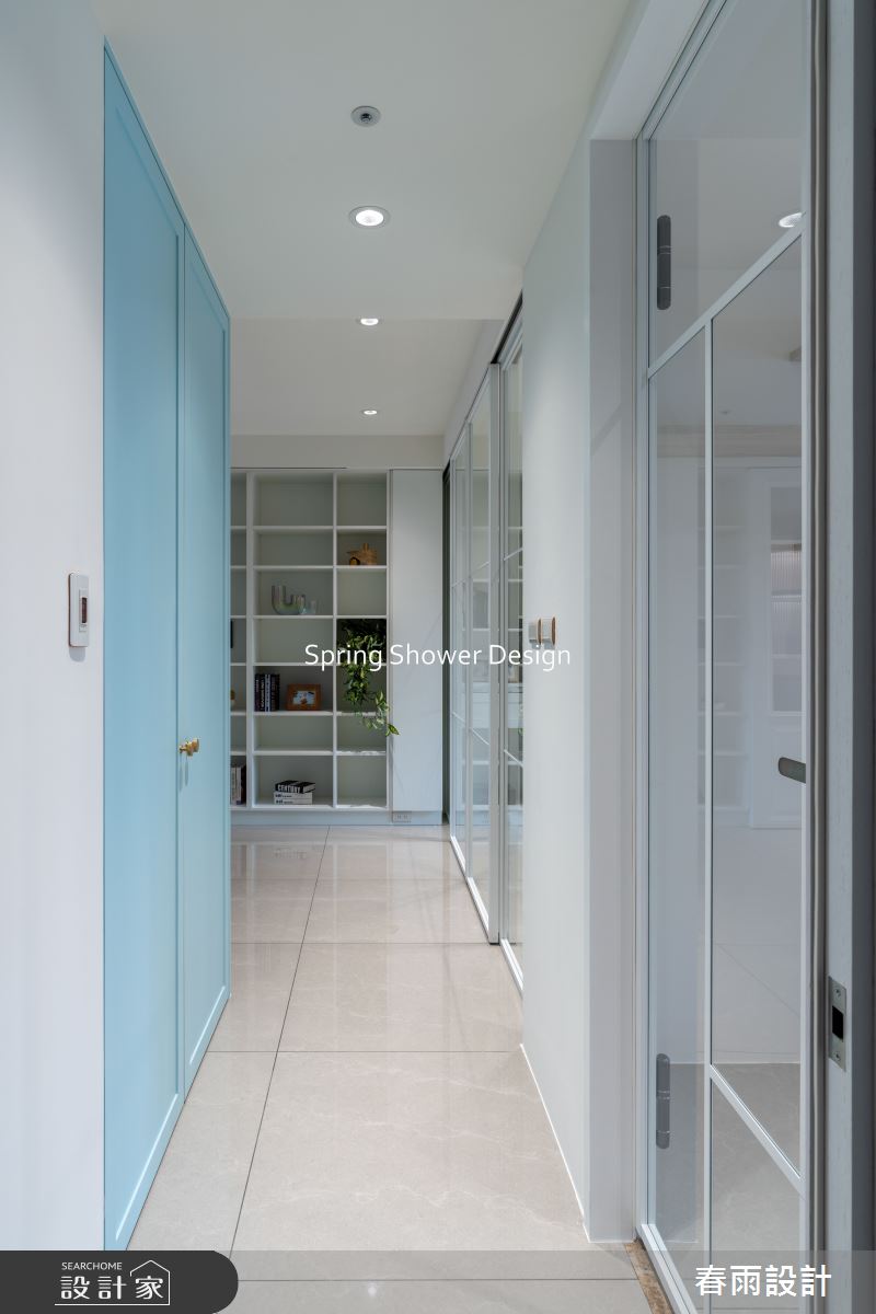 新成屋(5年以下)＿美式風走廊案例圖片＿春雨設計＿春雨_253 九揚華典之21