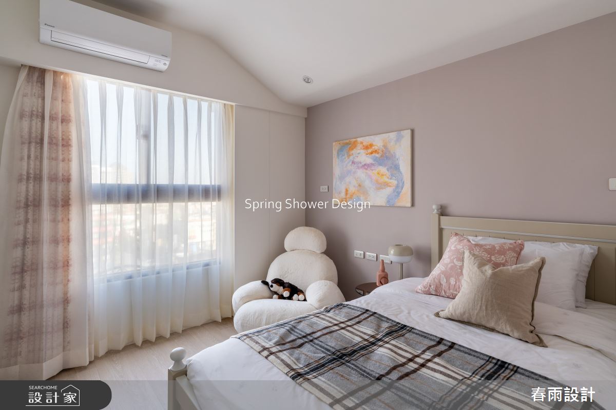 新成屋(5年以下)＿美式風臥室案例圖片＿春雨設計＿春雨_253 九揚華典之32