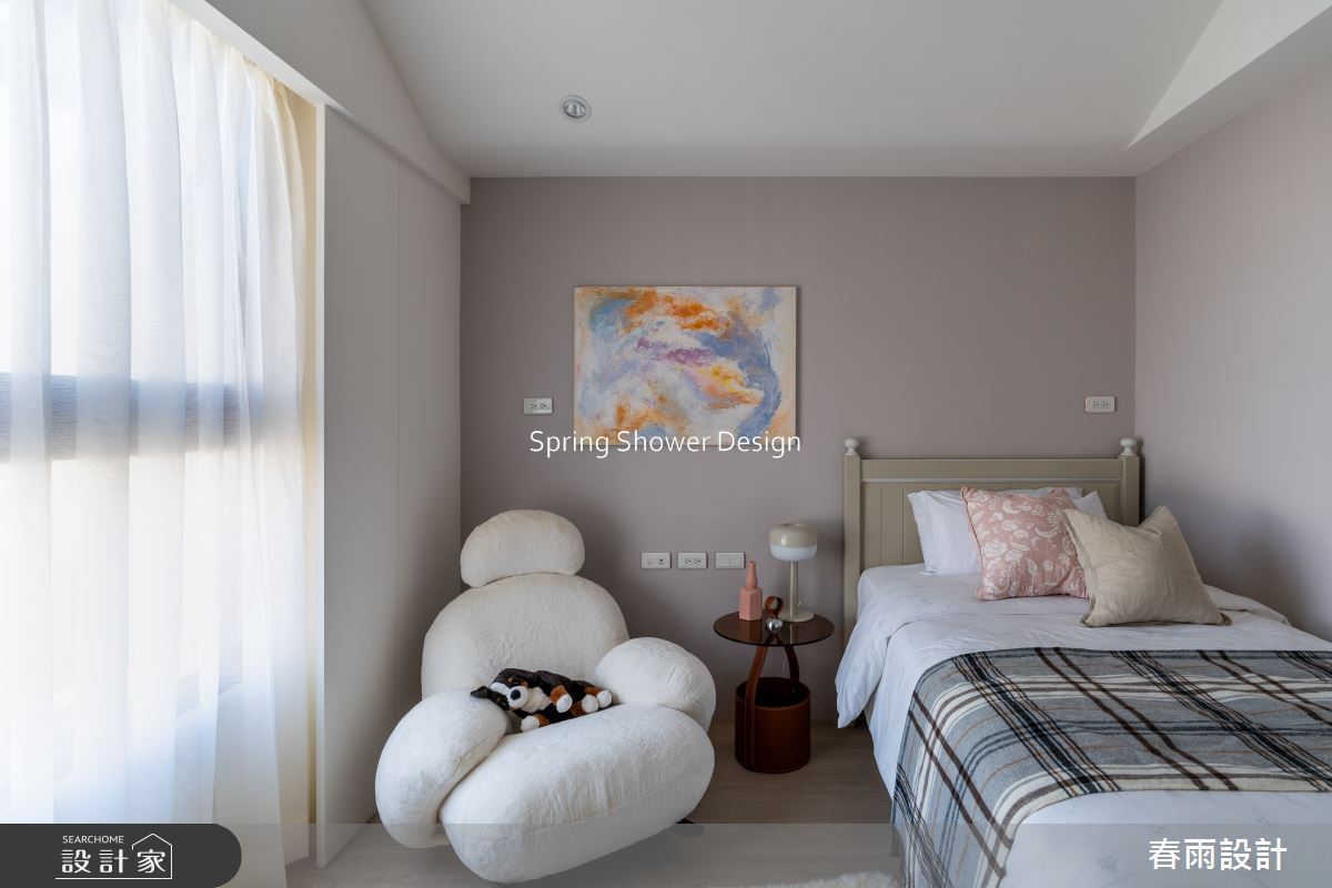 新成屋(5年以下)＿美式風臥室案例圖片＿春雨設計＿春雨_253 九揚華典之33