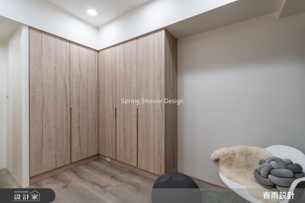 老屋(16~30年)＿現代風臥室書房案例圖片＿春雨設計＿春雨_254 花旗大廈之19