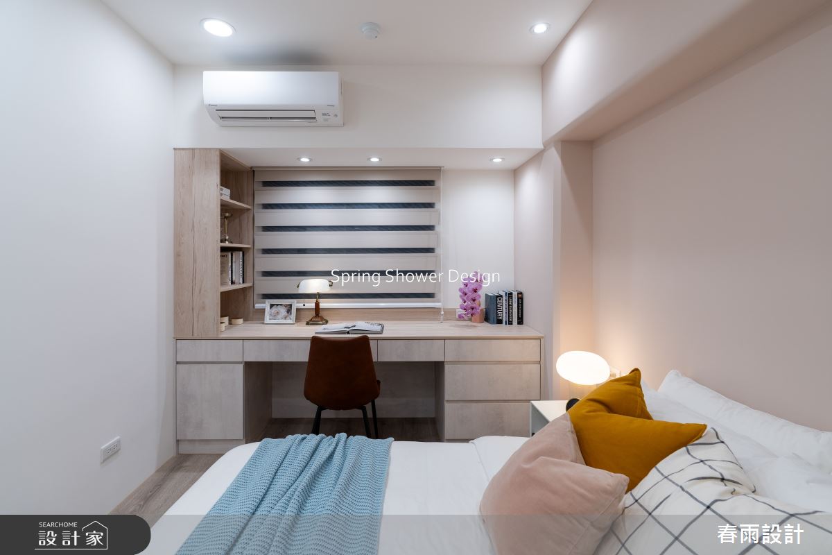 老屋(16~30年)＿現代風臥室案例圖片＿春雨設計＿春雨_254 花旗大廈之20