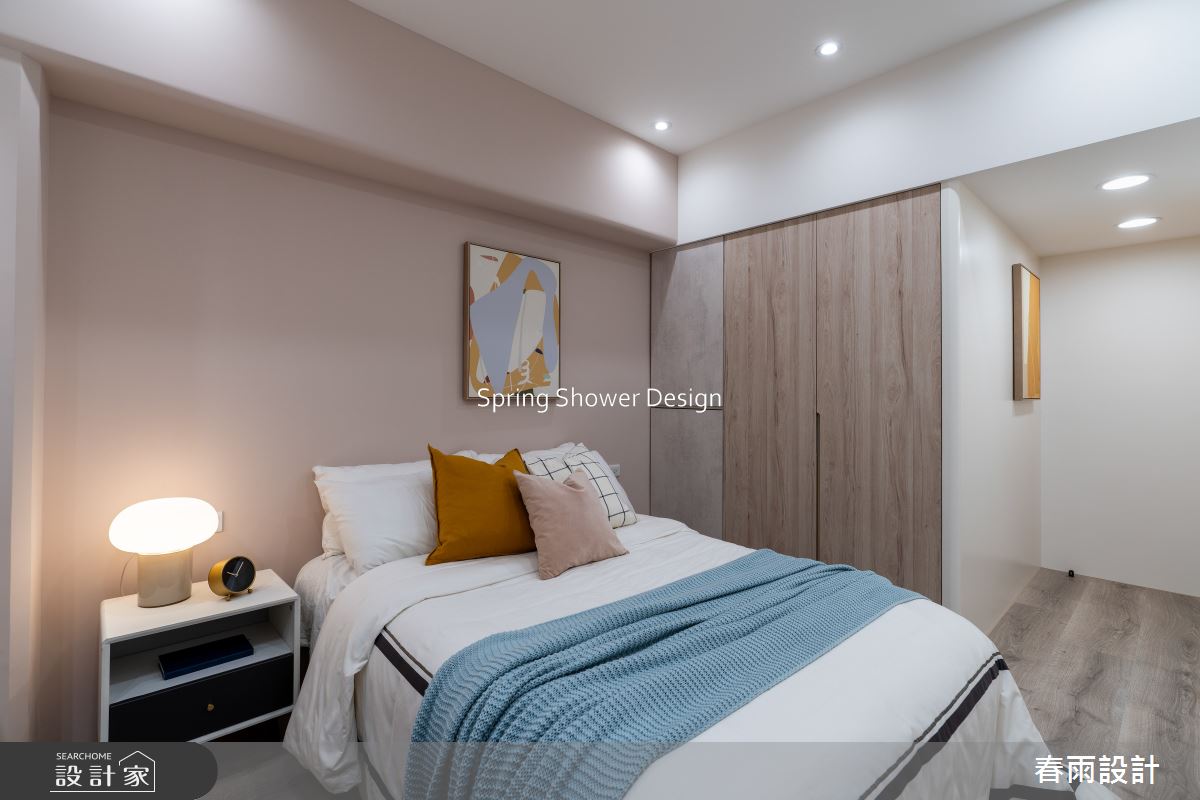 老屋(16~30年)＿現代風臥室案例圖片＿春雨設計＿春雨_254 花旗大廈之22