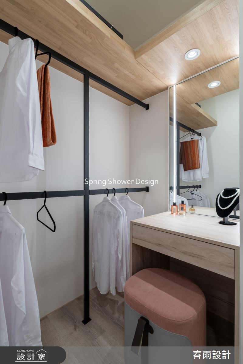 老屋(16~30年)＿現代風更衣間案例圖片＿春雨設計＿春雨_254 花旗大廈之27