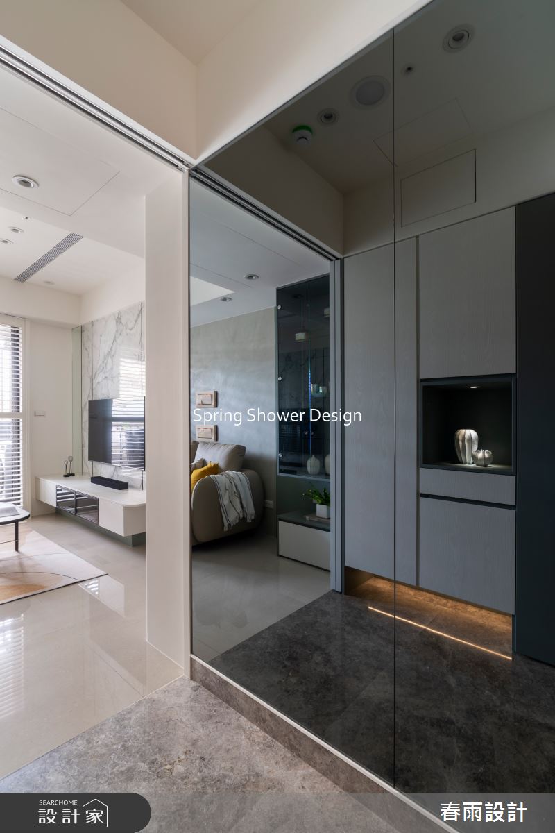 新成屋(5年以下)＿現代風玄關案例圖片＿春雨設計＿春雨_255 聚昇陽之5
