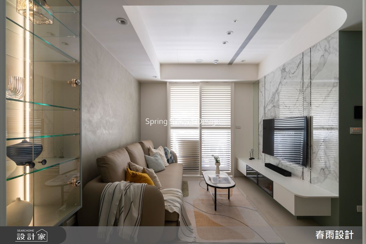 新成屋(5年以下)＿現代風客廳案例圖片＿春雨設計＿春雨_255 聚昇陽之6