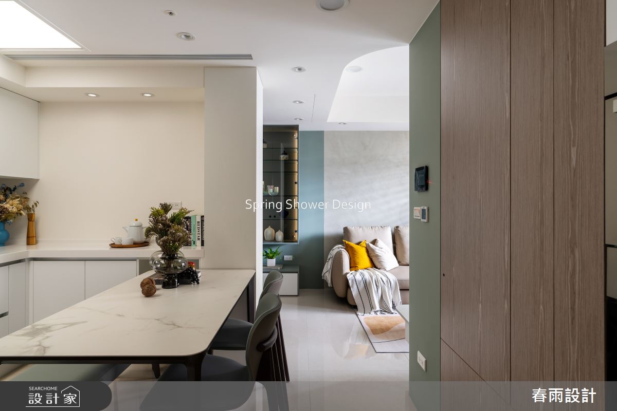新成屋(5年以下)＿現代風客廳餐廳案例圖片＿春雨設計＿春雨_255 聚昇陽之14
