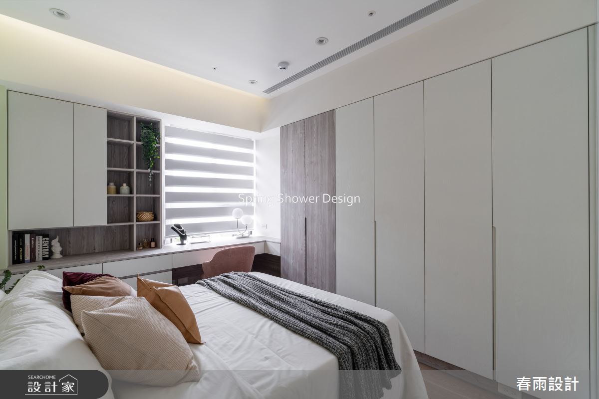 新成屋(5年以下)＿現代風臥室案例圖片＿春雨設計＿春雨_255 聚昇陽之21