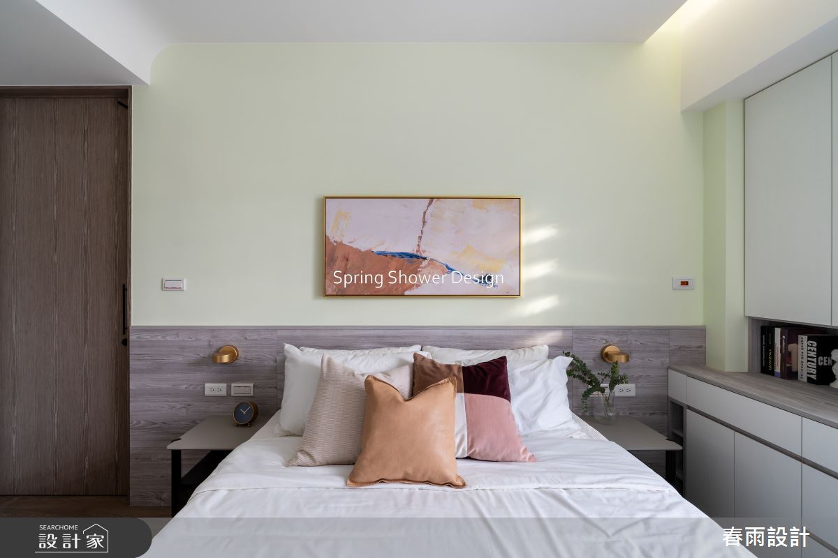 新成屋(5年以下)＿現代風臥室案例圖片＿春雨設計＿春雨_255 聚昇陽之23