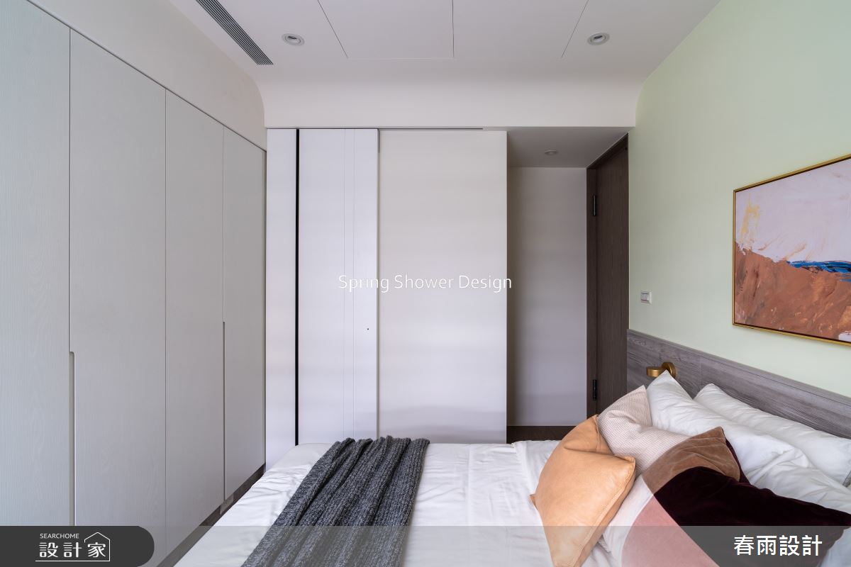 新成屋(5年以下)＿現代風臥室案例圖片＿春雨設計＿春雨_255 聚昇陽之24