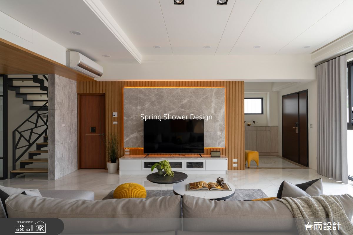 新成屋(5年以下)＿現代風客廳案例圖片＿春雨設計＿春雨_256 蘆竹楊公館之7