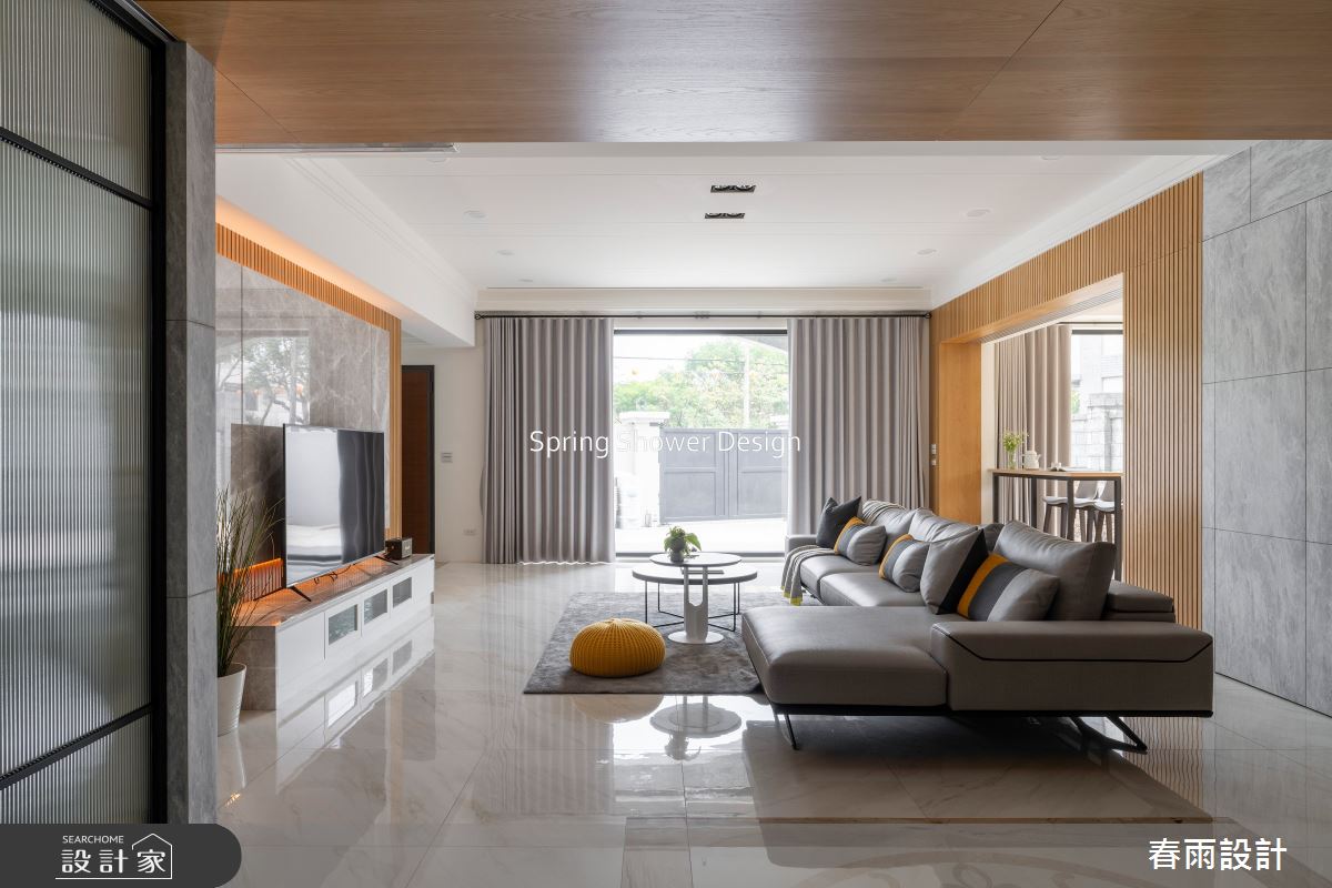 新成屋(5年以下)＿現代風客廳案例圖片＿春雨設計＿春雨_256 蘆竹楊公館之8