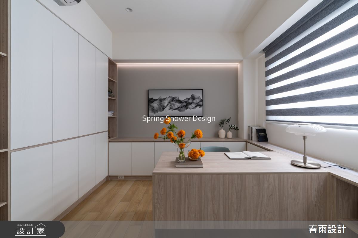 新成屋(5年以下)＿現代風書房工作區案例圖片＿春雨設計＿春雨_256 蘆竹楊公館之30
