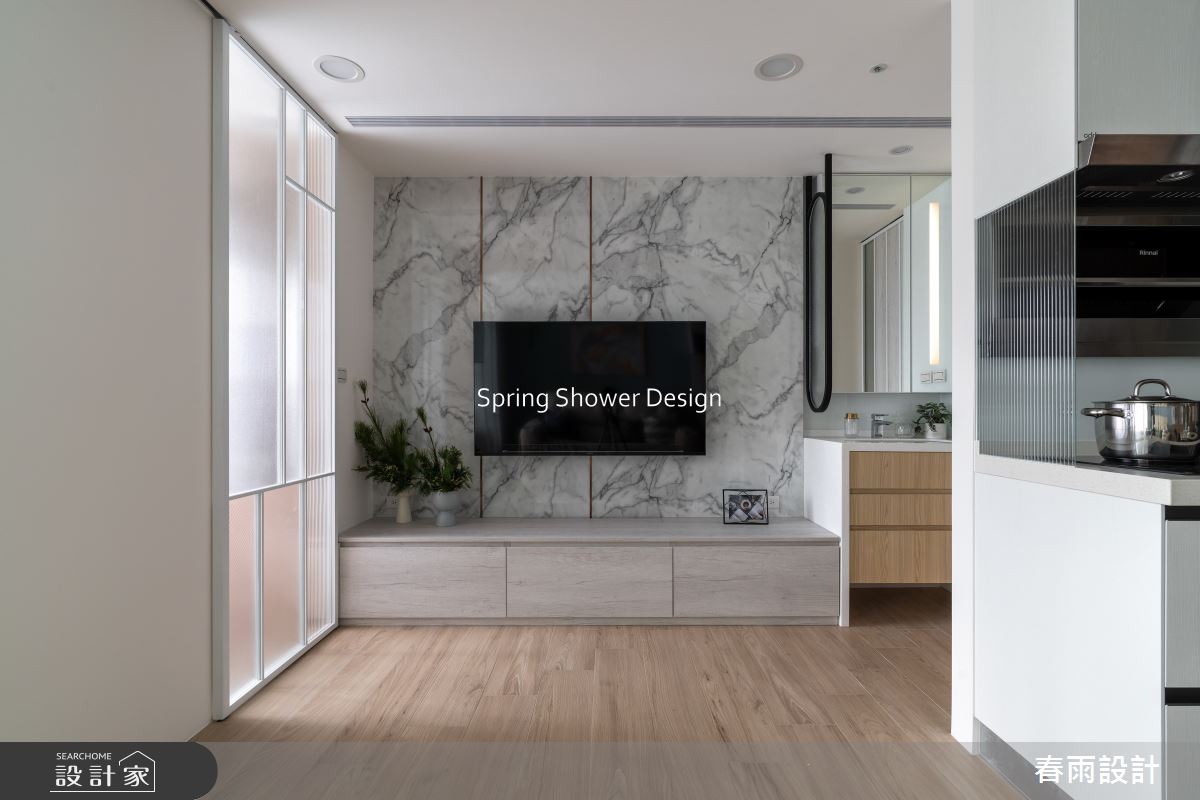 新成屋(5年以下)＿現代風客廳案例圖片＿春雨設計＿春雨_257 金城舞之14